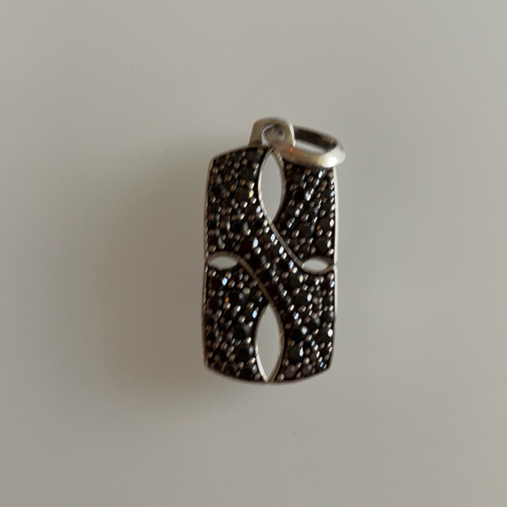 David Yurman Armory Series X 925/black diamond - Picture 2 of 6